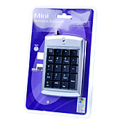 Mini-USB-Zifferntastatur (silber)