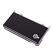 capa protetora de alumínio + plástico caso para Nintendo DSi (preto)