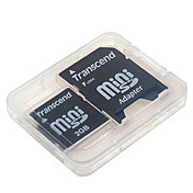 2gb tarjeta de memoria miniSD y un adaptador