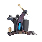 100% Handmade Unique Tattoo Machine Gun 10 Wrap Coils Pro Tuned