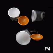 flitser van de camera diffuser dome voor de canon 550ex/580ex/430ez (cca136)