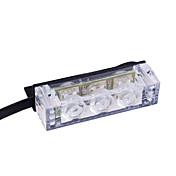 Polizei Stil Auto 12v 6-LED rot / blau Stroboskop-Licht mit 3-Mode-Controller
