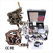 professionele tattoo machine kit aangevuld set met 2 tattoo pistool machines