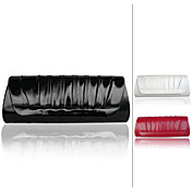 herrlich glänzenden PU-Schale Abend Handtasche Clutch (0438-2336b43)