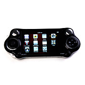 4,3 polegadas 100 jogos jogador mp4 com câmera digital (2gb, branco / preto)