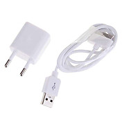 Ultra-Mini-USB Power Adapter / Ladegerät mit USB-Kabel für alle iPod / iPhone 3G/3GS (hf256)