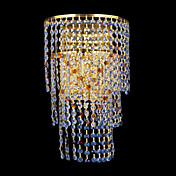 Luxury Crystal Wall Light with 3 lights K9 Crystal (Gold Plating)
