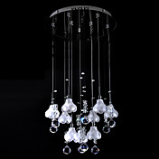 K9 Crystal Mini Chandelier with 9 Lights