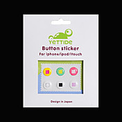 Autocolantes de Botão para  iPhone/iPad/iTouch (Conjunto de 6)