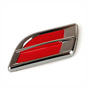 coche rojo modificado etiqueta falsa tobera-car-electrochapa (szc6145)