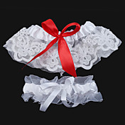 2-Piece Lovely Lace With Satin Bowknot Wedding Garters