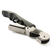 5 "nero coltello pieghevole vino cavatappi birra apribottiglie