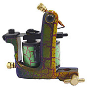 aço de baixo carbono shader máquina de tatuagem com 10 bobinas de envoltório (wgd016-j)