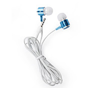 1,2 millones de auriculares de metal a distancia + micrófono para todos los modelos de color azul
