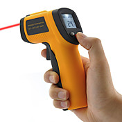 sans contact Thermomètre infrarouge avec visée laser et affichage à cristaux liquides, outil de bricolage à portée de main