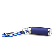 Mini-1W weißes Licht geführt Fokusregelung verstellbaren Riemen Taschenlampe blau
