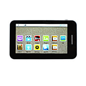 De 4,3 pulgadas touchsreen media player (4GB, blanco / negro)