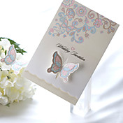 Schmetterling versiegelt Hochzeitseinladung (Satz 50)