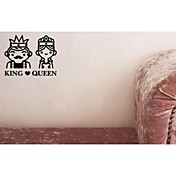 King&Queen Decorative Wall Sticker(0565-1105102)