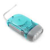 Hand drücken Sie die 1-3-Modus LED-Taschenlampe (Dyname, blau)