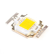 diy 10w 750-850lm 3000-3500K warmes weißes Licht quadratischen LED-Strahler (3 series 3 parallel, 30-33V)