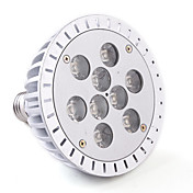 E27 PAR38 9W 750-880LM 3000-3500K Warm White Light LED Spot Bulb (85-265V)