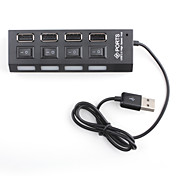 4 ports USB2.0 salut-vitesses dans le moyeu