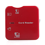 tout-en-1 mini USB SD MMC lecteur de carte ms m2 (43 en 1)