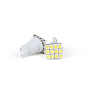 12 ledede bil panel 1210 SMD innvendig kuppel lys, hvit