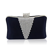 Silk Shell With Rhinestone Evening Handbags/ Clutches More Colors Available