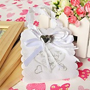 Double Hearts Favor Bag (set of 12)