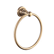 antikk bronse runde håndkle ring