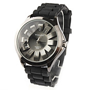 Orologio Crisantemo, al quarzo, Unisex - Nero