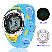 El grupo de silicona llevó reloj de pulsera (azul)