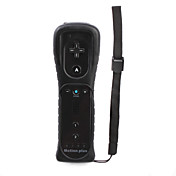 Remote Plus Controller with Silicone Case for Wii/Wii U (Black)