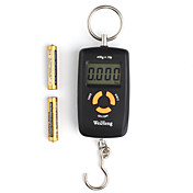 1.5 "LCD portátil de precisão dupla escala gancho eletrônico digital de ponderação (45 kg max)