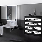 Micky mus dekoration stribe wall stickers (1985-p42)