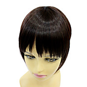 syntetisk bang paryk for baldheaded
