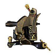 Unique Handmade Damascus Tattoo Machine Liner and Shader