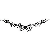 5 piezas de tatuajes temporales a prueba de agua (14 m * 4 cm)