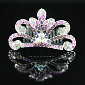 splendida cz cubic zirconia fiore ragazza tiara colori / copricapo più disponibile