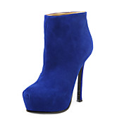 Leather Upper Stiletto Heel Ankle Boots Party/ Evening Shoes More Colors Available