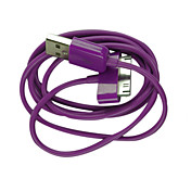 iPhone, iPad, iPod Touch Oplaad-/Datakabel (paars)