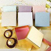 Pearl Paper Square Favor Box (Set of 12)