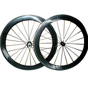Farseer-60mm carbon fiber draadbanden weg fietsen wielsets met s-serie