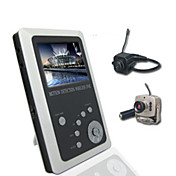 작은 카메라 2.5 인치 TFT LCD 2.4 기가 헤르츠 고출력 무선 DVR 아기 모니터 키트