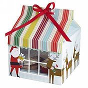 Santa Claus Cake Box (Set of 12)