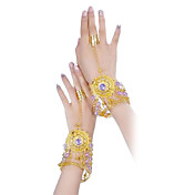 metal con colores rhinestone vientre brazalete de baile más disponibles (1 pieza)