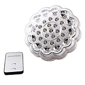 e27 3w luz natural blanco con control remoto recargable llevada lugar bulbo (220-240v)