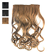 100% Imported Heat Friendly Fiber Curly Clip In Hair Extension 3 Colors Available